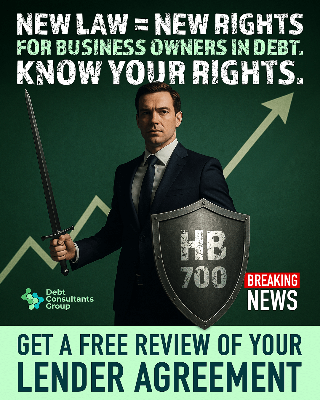 HB700 - Complimentary Review - New Law -Business - MCA Debt